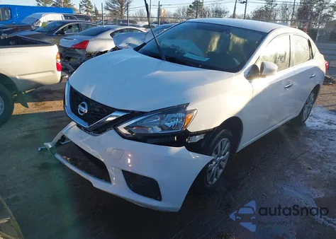 2017 Nissan Sentra Sv z USA, uszkodzony, nr VIN 3N1AB7AP0HL671785